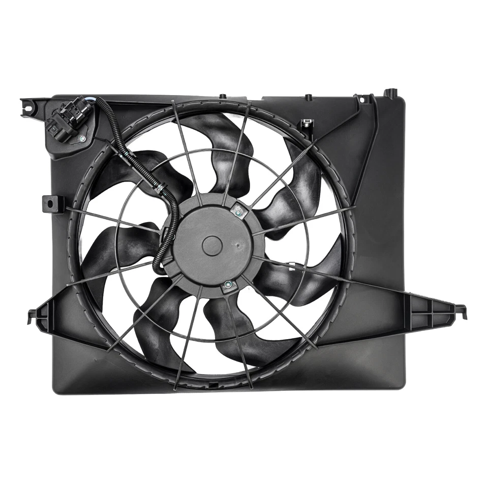 621493 Radiator Cooling Fan For Kia Sorento 2011-2013;Hyundai Santa Fe 2010-2012 Foto 2 de 4