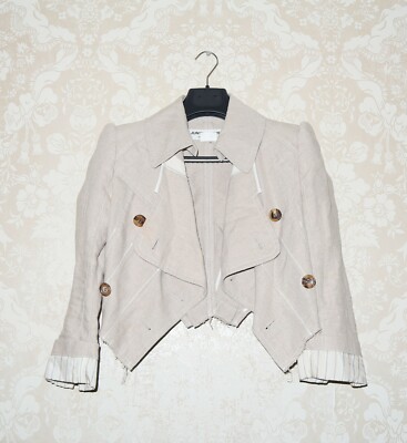 JUNYA WATANABE COMME de GARCONS フレア リネン JUNYA WATANABE COMME DES GARCONS Womens Runway Spring 2009