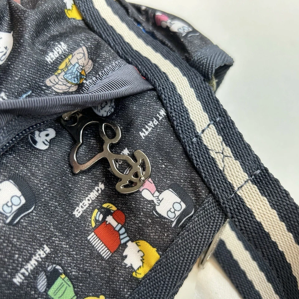 Bolso de mano deportivo nuevo con etiquetas Lesportsac vintage Peanuts pequeño Jenni Satchel Foto 3 de 4