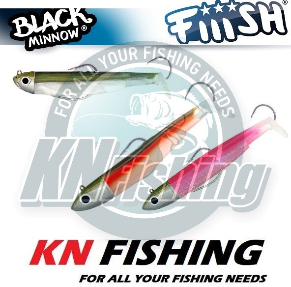 black minnow lure fishing Fiiish 105 N2.5 Combo Off Shore 16g Adjustable action Fiiish Black Minnow 120 N3