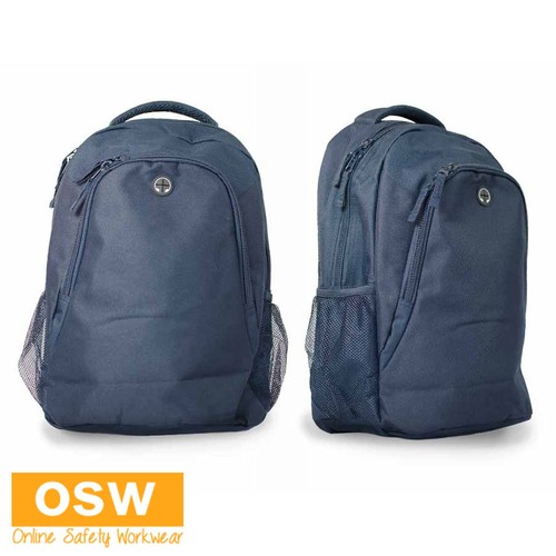 TASMAN 600D SPORTS WORK/SCHOOL/GYM/TRAINING BACKPACK BAG - 19 COLOURS AVAILABLE - Picture 12 of 20