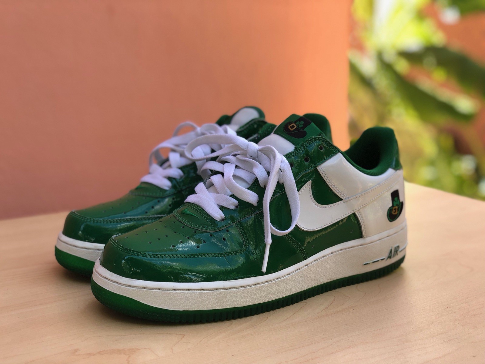 Nike Air Force Ones st patricks day Mens Size 8.5 Nike Air Force Ones st patricks day Mens Size 8.5