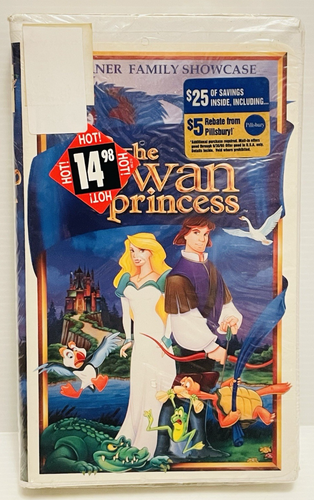 The Swan Princess VHS Vintage 1994 New Sealed Check photos and read description. - Picture 1 of 8