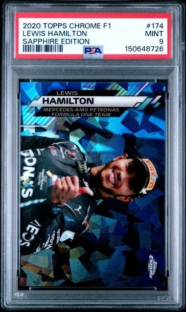 2020 Topps Chrome Sapphire Edition Formula 1 - Lewis Hamilton #174