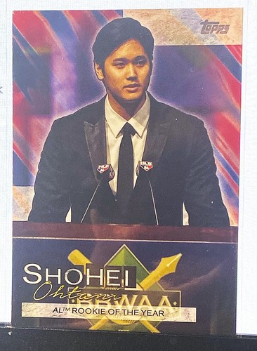 2019 Topps Update Series - Shohei Ohtani Player Highlights AL ROY #SO-17
