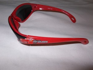 Kids Red Black Lightening McQueen Sun Glasses Disney Pixar Formula Racer Toddler