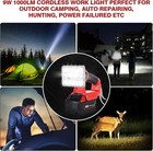 Cordless LED Work Light for Milwaukee Li-ion Battery 18V 9W 1000LM Flashlight US — photo 7