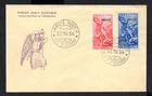 Italy / Trieste AMG-FTT - 1954 23rd General Assembly of Interpol First Day Cover