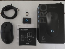 Logitech Pro 2 lightspeed Wireless Gaming Mouse BLACK COMPLETE