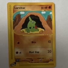 Pokémon Larvitar Expedition Base Set Regular Common 116/165 50 HP TCG 2002 on eBay