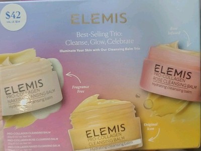 New Elemis 3-Pc. (0.7 oz each) Best-Selling Trio: Cleanse, Glow, Celebrate 