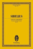 Violinkonzert D-Moll | Op. 47. Violine Und Orchester. Studienpartitur. | 76 S.