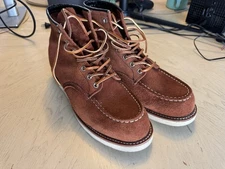 Ultra Rare Red Wing 8810 Copper Abilene leather Mocs.  10D Collectors Prize