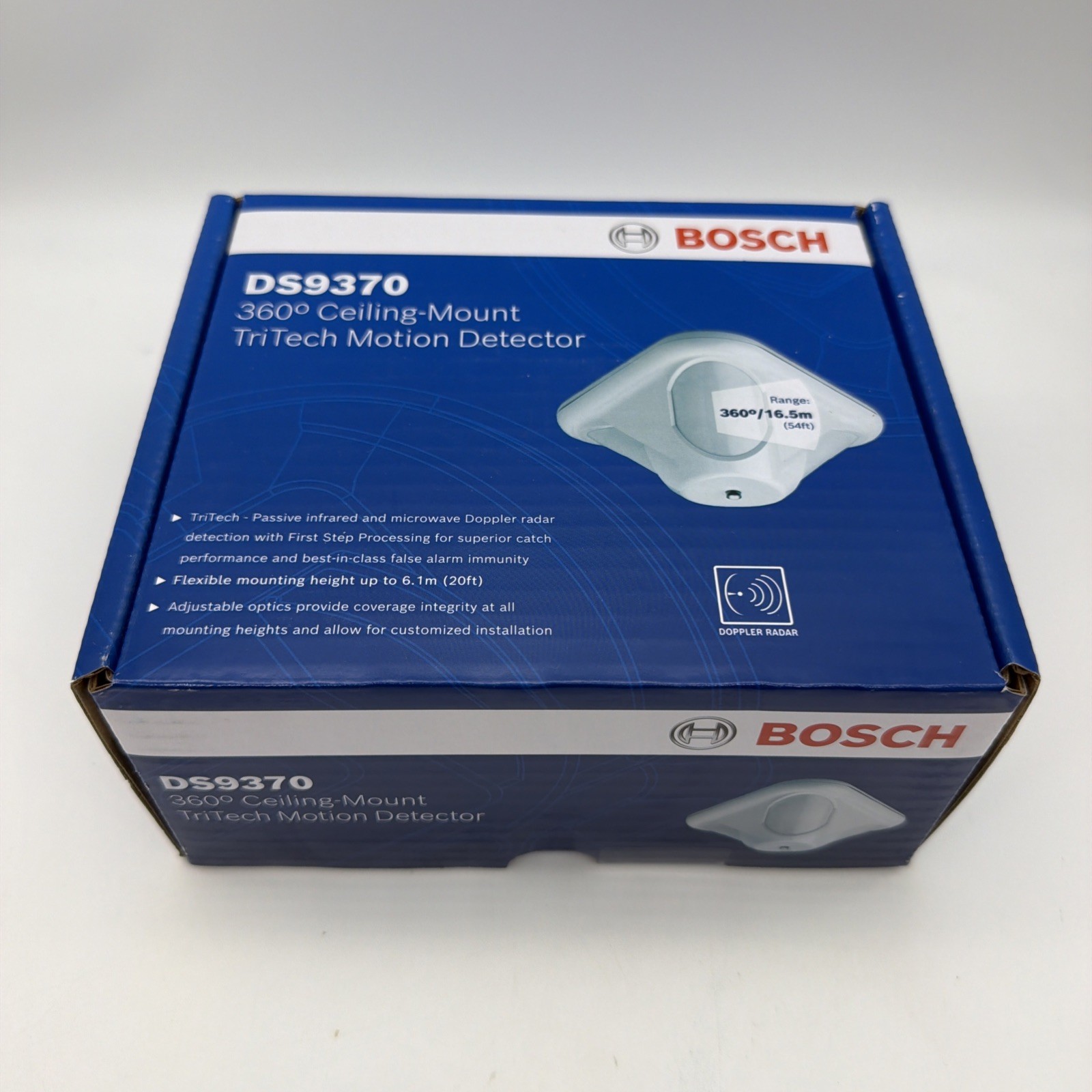 BOSCH DS9370 (NEW IN BOX) 360* Motion Detector TriTech Infrared & Microwave
