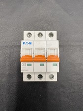 Eaton C63 63A Three-Pole MCB Circuit Breaker EMCH363