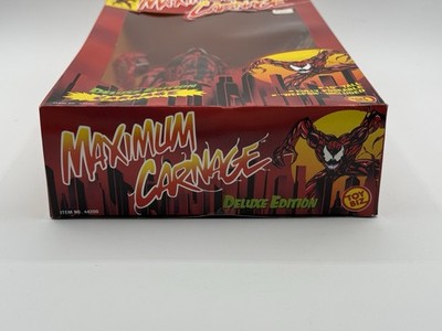 MAXIMUM Carnage Marvel Comics Deluxe Edition Action Figure 10 Inch