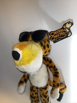 貴重新古品‼ CHEETA チータ ☆DH ☆MADE IN USA Chester Cheetah Vintage 1993 Plush With Tags Recot Terra Nova Ganz