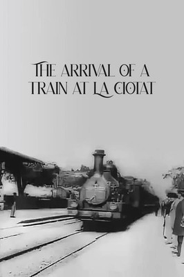 Vintage 'Arrival of a Train at La Ciotat' Movie Poster     - 24x36  c1890s