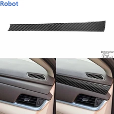 Co-Pilot Dashboard Panel Cover Trim For Cadillac XTS 2013-2019 Real Carbon Fiber
