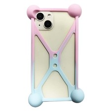 Silicone Soft Universal Four-Corner Anti-Drop Silicone Case for 5-6.7 inch Phone
