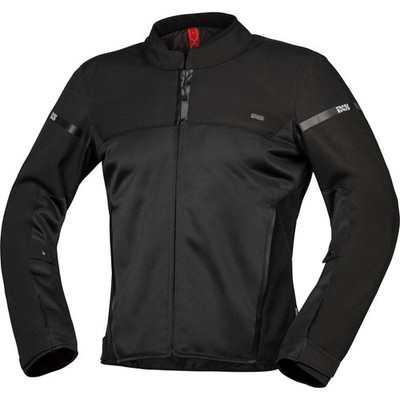 iXS Tour Jacket Oxy-Air Textiljacke Schwarz Motorradjacke Sommerjacke