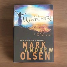The Watchers by Mark Andrew Olsen (2007, HCDJ ) Suspense Novel
