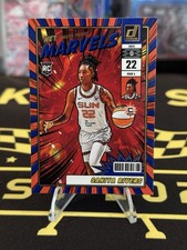 Saniya Rivers RC 2025 Panini WNBA Donruss Net Marvels Press Proof Blue #5