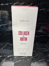 MAELYS COLLAGEN + BIOTIN MIXED BERRY SUPERCHARGED LIQUID COLLAGEN 16.9oz NEW 🔥