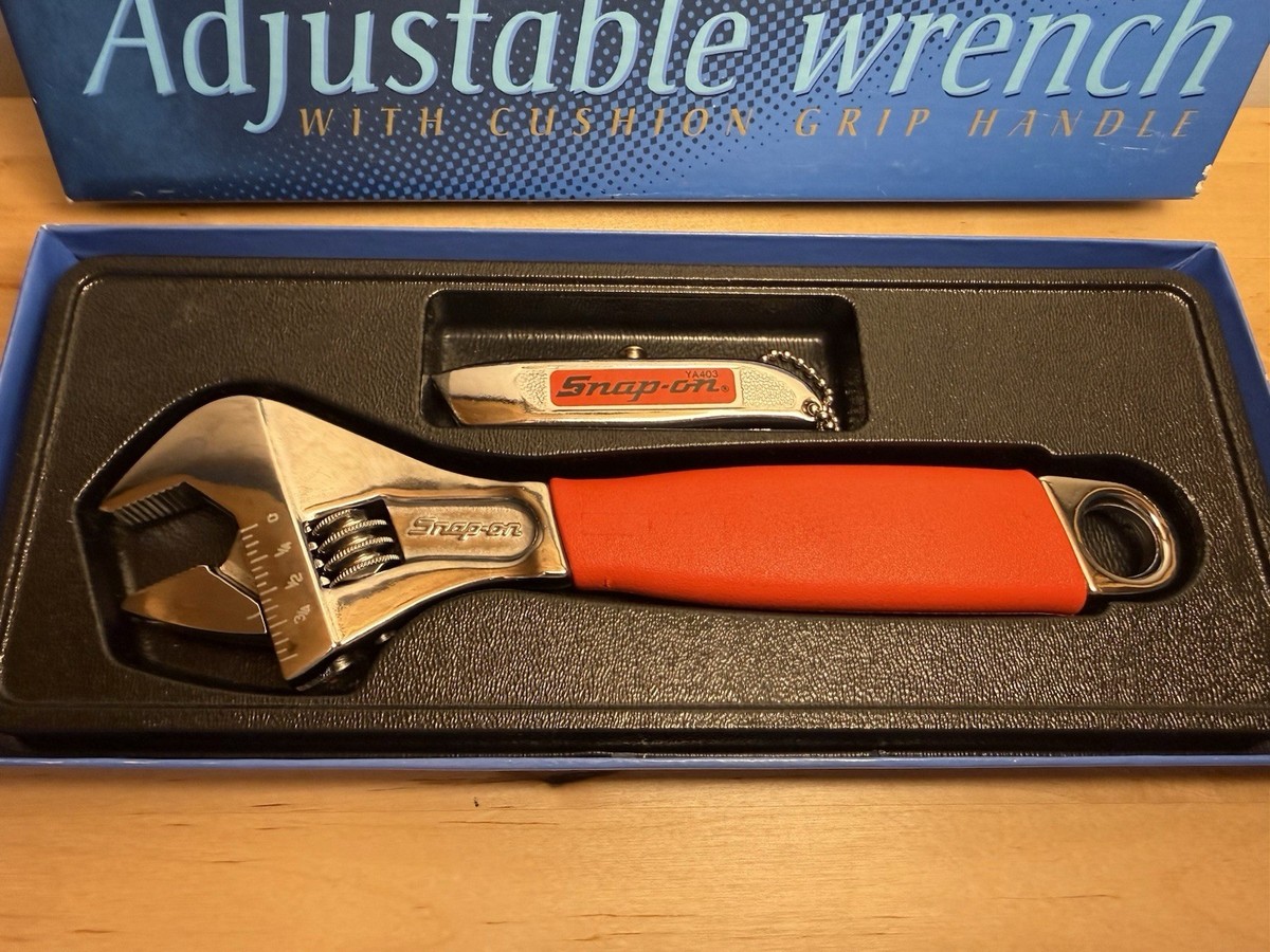 見本 Snap-on Tools FADH8 8 Inch Soft Handle Adjustable Wrench for sale