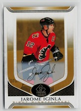 Jarome Iginla - 2020-21 SP Legends Gold Foil #306 Calgary Flames