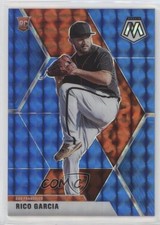 2020 Panini Chronicles Mosaic Blue Prizm 2/99 Rico Garcia #2 0c6