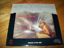 GREEK FIRE: SOURCE  MYTH VOLUME ONE Laserdisc LD VERY GOOD CONDITION VERY RARE