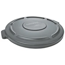 Rubbermaid Commercial 265400GY 26.75" Self-Draining Flat Top Lids - Gray New