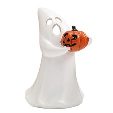 1PCS Halloween Resin Decor Set - Pumpkin Ghost Ornaments for Home Party1848