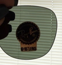 Ray Ban RB 3016 Clubmaster G15 Replacement Lenses Size 49-fits Frame 49-21-140