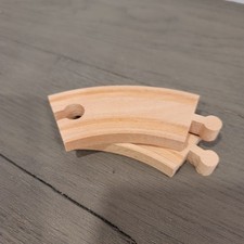 BRIO Wooden Railway 2-piece: 33337 Small Curved