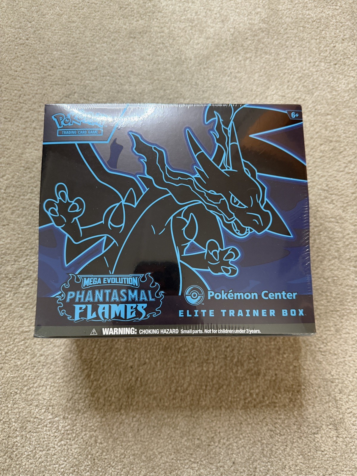 Pokémon TCG Phantasmal Flames Pokemon Center Elite Trainer Box - Small Rip☑️