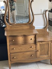 Comò antico con specchio originale