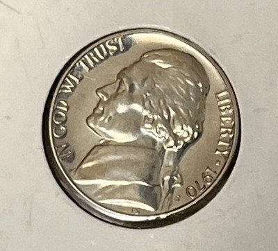 1970 -S Jefferson Nickel Proof Coin | eBay