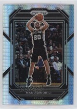 2022-23 Panini Prizm Hyper Prizm Manu Ginobili #296 HOF 15ej
