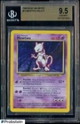 1999 Pokemon Base Unlimited #10 Mewtwo Holo R BGS 9.5 GEM MINT