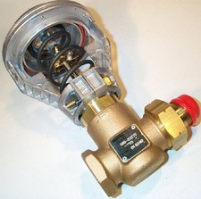 Siemens 268-03275 Flowrite 2-Way Valve w/Acutator, Normally-Open, 1" IPF x 1" UM