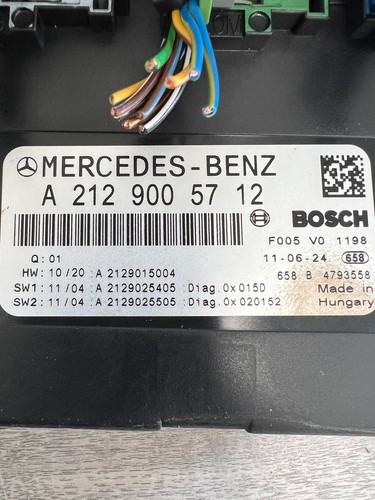 MERCEDES C-Class C220 2007-2011 4DR Saloon CGI Fuse Box A2129005712 A 212 900 57 - Picture 5 of 5
