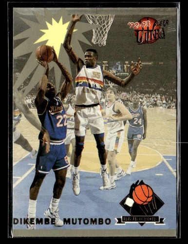 1992-93 Ultra #2 Dikembe Mutombo Rejectors Card Denver Nuggets