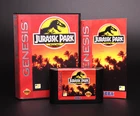 Jurassic Park Sega Genesis CIB Complete Authentic Tested Working