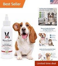 Mess-Free Ear Cleaner for Puppies  Kittens - 4oz Aloe  Eucalyptus Formula