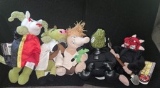 FARCE WARS Fantom Meanies Plush Lot Vintage 1999 Idea Factory Star Wars Spoof