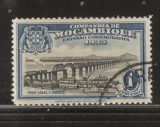 Mozambique Company 1935 Opening of Zambezi Bridge o/FU SG 260