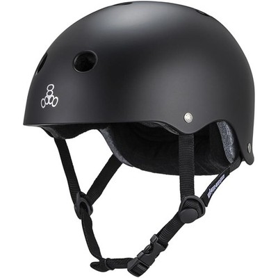 Triple 8 Skateboard Pads Deep Cover Skate Helmet - S/M 21'' - 22.5''