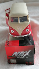 " VW Bus/Bully T1 1963 " -  MODELLAUTO VON WELLY - Rot/Beige -  M 1 : 38